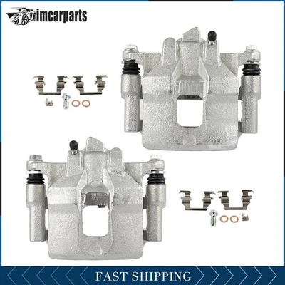 Front Brake Calipers w/ Bracket Set of 2 For 1998-2002 Chevrolet  Prizm  L4 1.8L - Image 1 of 4