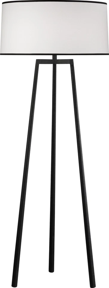 Robert Abbey 2171 Rico Espinet Shinto One Light Floor Lamp in Wrought Iron