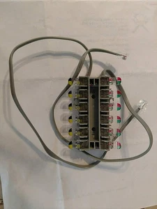 Tii Network Technologies 68M-2-2T 12 Pair Two Line Sealed Wire Termination Block - Picture 1 of 8