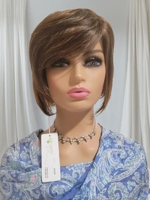 Envy Angie | Peluca Bob Frontal Encaje Sintético (Mono Top) CHOCOLATE CARAMELO  Foto 1 de 4