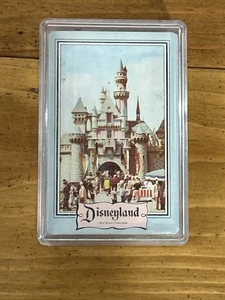 1960s DISNEYLAND CASTLE PLAYING CARDS SEALED - Picture 1 of 4