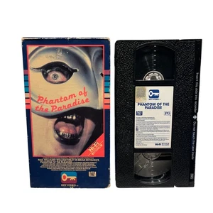 PHANTOM OF THE PARADISE VHS HORROR ROCK OPERA PAUL WILLIAMS BRIAN DE PALMA V10 - Picture 1 of 6