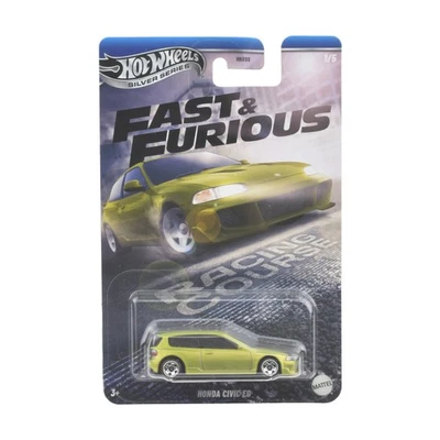 Honda Civic EG Hot Wheels Fast & Furious Silver Series Racing Course JBY39 1:64 - Image 1 of 3
