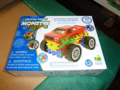 Techno Gears Monster Truck Learning Journey 50 piezas + juguete de construcción en caja, nuevo Foto 1 de 2