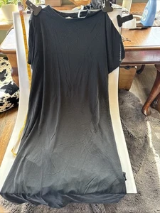 Abito donna S.Oliver nero maxi elasticizzato casual comodo taglia media - Foto 1 di 10