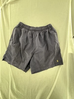 Pantalones Cortos de Natación POLO SPORT RALPH LAUREN PARA HOMBRES Talla L NEGRO Amarillo PONY Foto 1 de 4