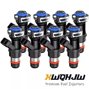 x8  XWQHJW Fuel Injectors for GMC Yukon Xl 1500 V8 5.3 2002 #25317628 - Picture 1 of 12