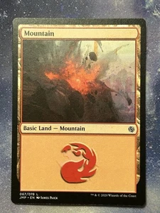 MTG Error Card Mountain Flatland Double Artwork Collectible Used - Picture 1 of 6