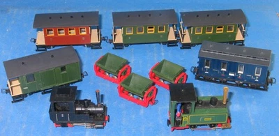 Egger Bahn H0e 2 Dampflok  8 Wagen Konvolut - Bild 1 von 4