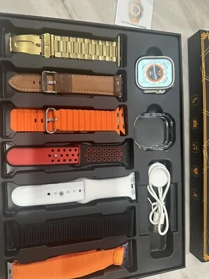 Smart Watch Men Women Watches for Android iOS iPhone With Multi Color Straps - Image 1 of 4