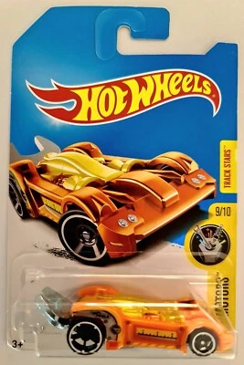 Hot Wheels 2017 Regular Treasure Hunt Experimotors 9/10 Track Stars – Tooligan  - Image 1 of 4