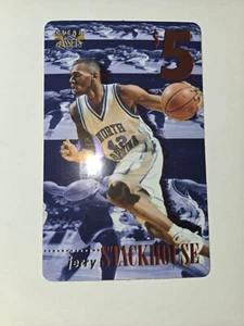 1996 Clear Assets Phone Cards $5 Jerry Stackhouse #3 - Picture 1 of 2