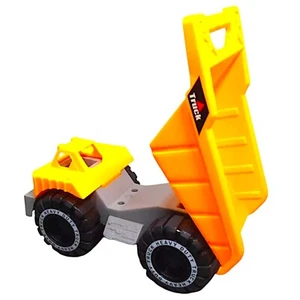 Truck Dump Construction Kids Toy Vehicle Toys Engineering Plastic Yellow - Picture 1 of 10