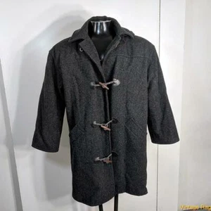 Abrigo de lana INTERNATIONAL SCENE para mujer talla 9/10 gris con capucha - Imagen 1 de 7