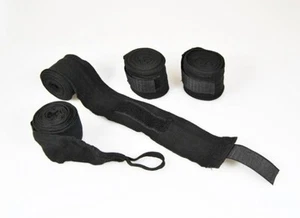 Boxbandagen 350 cm, elastisch, schwarz - Bild 1 von 1