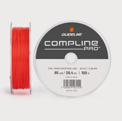 Guideline ® Compline PRO 100M 65lbs - Red 110721 * 2025 Stock * UK DEALER - Image 1 of 2