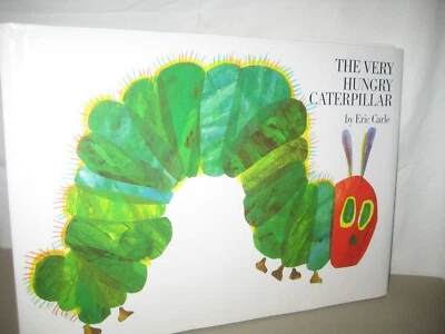 "The Very Hungry Caterpillar" Special Edition w Message by Author Eric Carle - Image 1 of 3