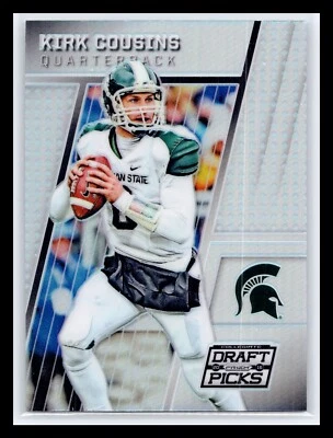 2016 Panini Prizm Collegiate Draft Picks #62 Kirk Cousins Prizm Spartans - Image 1 of 2