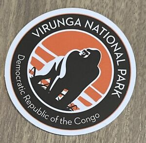 VIRUNGA NATIONAL PARK, DEMOCRATIC REPUBLIC OF THE CONGO Sticker Decal