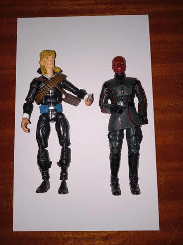 Marvel Legends Longshot and Red Skull loose 6 inch lot Cover