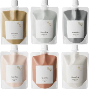 HONEY ROA Mother Clay Mask 6 Types 210g Pore Anti-Aging Mud Dry Skin Care Japan - Picture 1 of 20