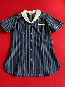 1983, McDonald's, Female Employee (Blue) Uniform Top (Scarce / Vintage) - Picture 1 of 3