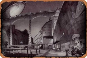 Cartel de juego remasterizado Grim Fandango hogar arte de pared decoración retro metal letrero de hojalata - Imagen 1 de 3
