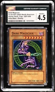Yu-Gi-Oh! 2002 Dark Magician SDY-006 Starter Deck: Yugiz Glossy CGC 4.5 Graded - Picture 1 of 2