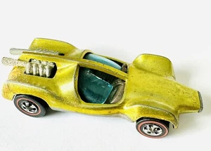 Hot Wheels Redline 1970 Mantis HK Lime w Dark Interior Complete Original - Picture 1 of 6