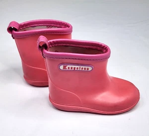 Botas de lluvia Kangaisun Chipperbell para niños pequeños talla T13 rosa nieve niñas - Imagen 1 de 12