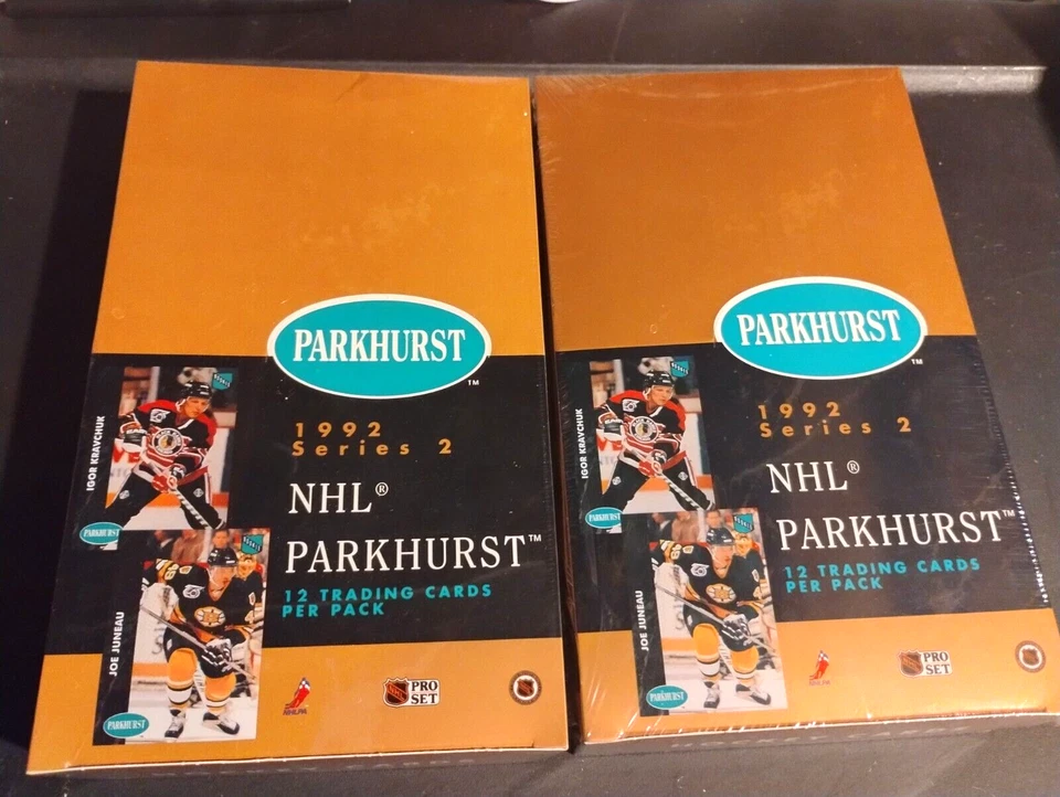 (2) 1991-92 Parkhurst  Hockey Series 2  Sealed boxes Hasek R/C And Others *look* - Image 1 of 4