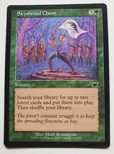 Magic The Gathering - MTG - Skyshroud Claim - Nemesis