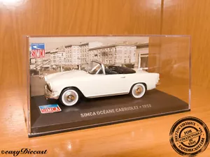 SIMCA OCEANE CABRIOLET WHITE 1:43 1958 MINT!!! - Foto 1 di 1