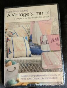 Every Stitch Counts - A Vintage Winter - CD Patterns - Includes Thread Chart NEW