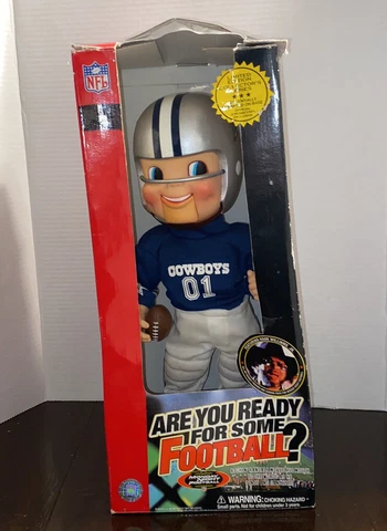 NFL LIMITED DALLAS COWBOYS ROCKIN' RANDALL HANK WILLIAMS SINGING VINTAGE FIGURE Cover