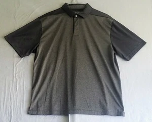 Men Ben Hogan Performance Polo Charcoal Grey Short Sleeve Sz L - Picture 1 of 6