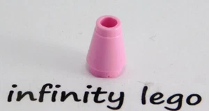 12 LEGO Medium Pink Cone 1 x 1 Round Brick (4589) - (12 Pieces) - Bild 1 von 1