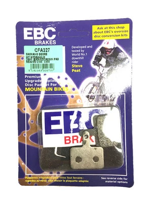 EBC - CFA327 Green Resin - Shimano Deore Fit Mini Disc Brake Pads - Image 1 of 2