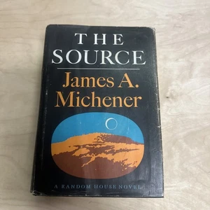 Die Quelle von James A. Michener, Erstausgabe, Erstdruck, HCDJ 1965 - Bild 1 von 3