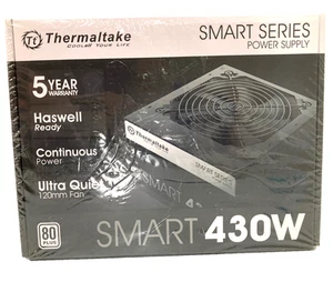 Thermaltake Smart Series Alimentation 430 Watt Certifiée 80 Plus, SPD-0430P - Photo 1/6