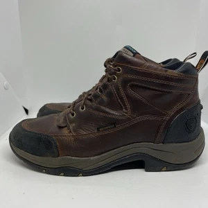 Ariat Terrain Cordovan ATS boots Women 8B Brown Leather Hiking trail 10004138 - Picture 1 of 15