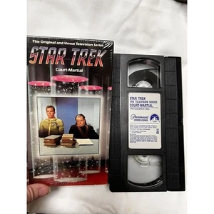 CTS *3/$12 Star Trek VHS Hi-Fi Episode 15 "Court Marshall" Combine Shipping - Picture 1 of 10