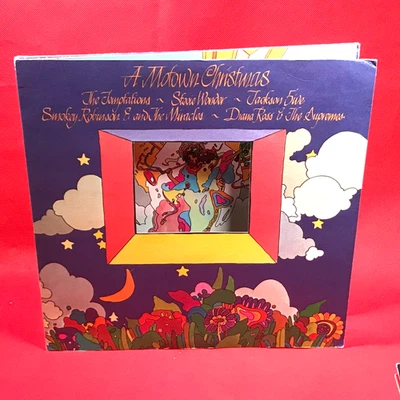 VARIOUS A Motown Christmas 1973 UK Double vinyl LP Jackson 5 Diana Ross xmas - Image 1 of 4