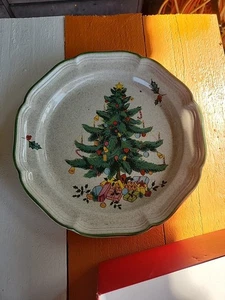 4 Mikasa Festive Season Holiday Dinnerware DINNER PLATES Boxed 10 1/2 - Picture 1 of 8
