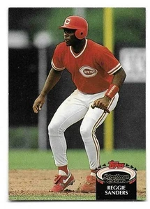 REGGIE SANDERS 1992 STADIUM CLUB CARD NEAR MINT CONDITION - Bild 1 von 2