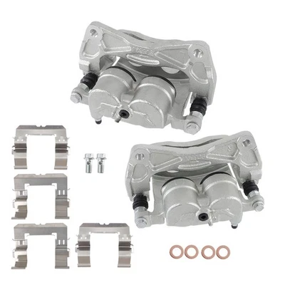 LABLT Front LH & RH Brake Calipers w/ Bracket For 05-17 Subaru Legacy Outback - Image 1 of 4