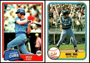 1981 Mike Vail (2) Card Lot - EXCLUSIVE – BE AMONG THE FIRST TO OWN IT! - Picture 1 of 2