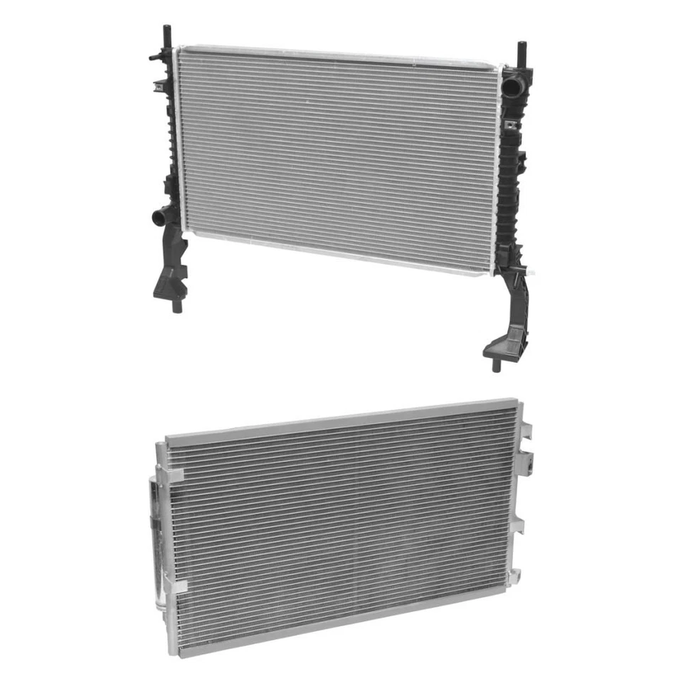 For Ford Mustang 2015-2020 UAC BNDL-477298 Radiator & Condenser Kit Foto 1 de 1