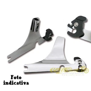 Staffe laterali a sgancio rapido per harley Davidson modelli Softail e Dyna - Picture 1 of 1