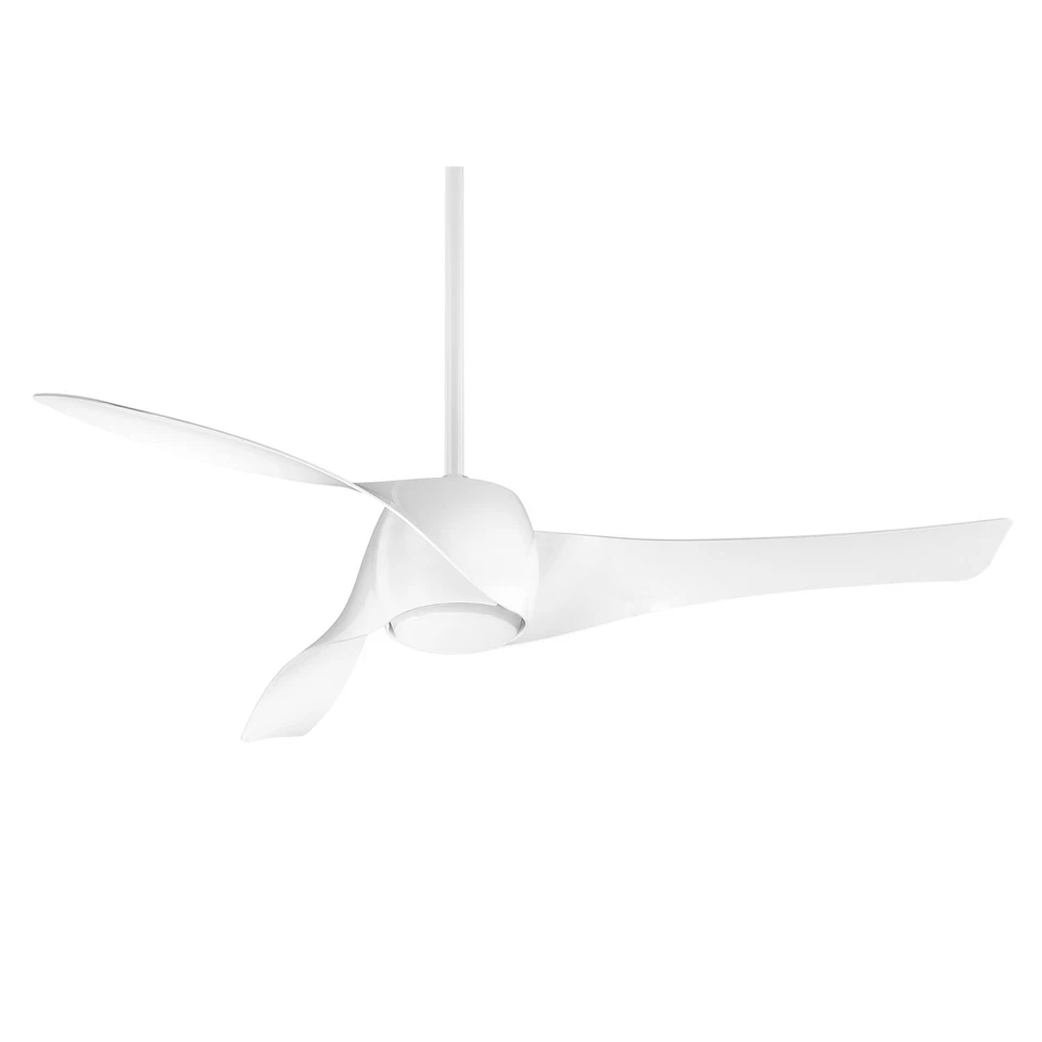 Minka-Aire F803DL-WH Artemis 58 inch White Ceiling Fan